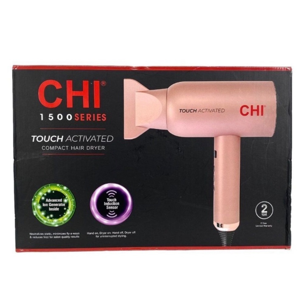 CHI 1500 SeriesTouch Activated Compact Hair Dryer